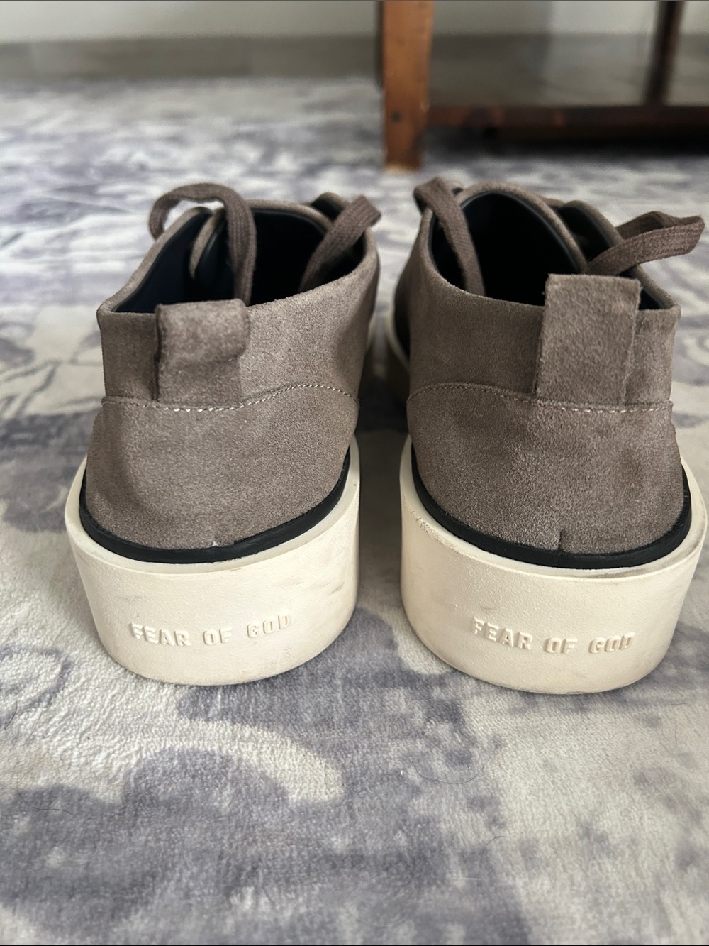 Fear of God 101 Low Top Suede Sneaker EU Size 43/US Size 10 - Picture 6 of 11